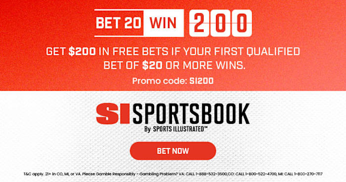 Bet $20, Win $200. Use Promo Code: SI200